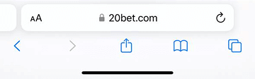 Visit 20bet’s main website Visit 20bet’s main website