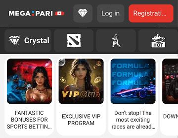 Visit the Megapari Casino website Visit the Megapari Casino website