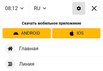 Скачать приложение с сайта