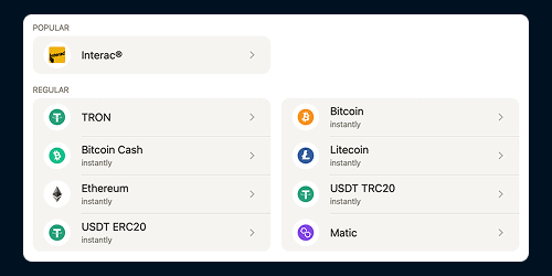 Make your deposit Make your deposit