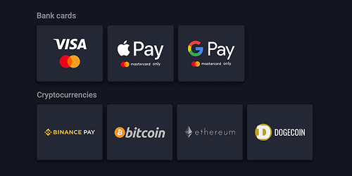 Top up your account Top up your account