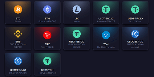 Внести депозит Внести депозит